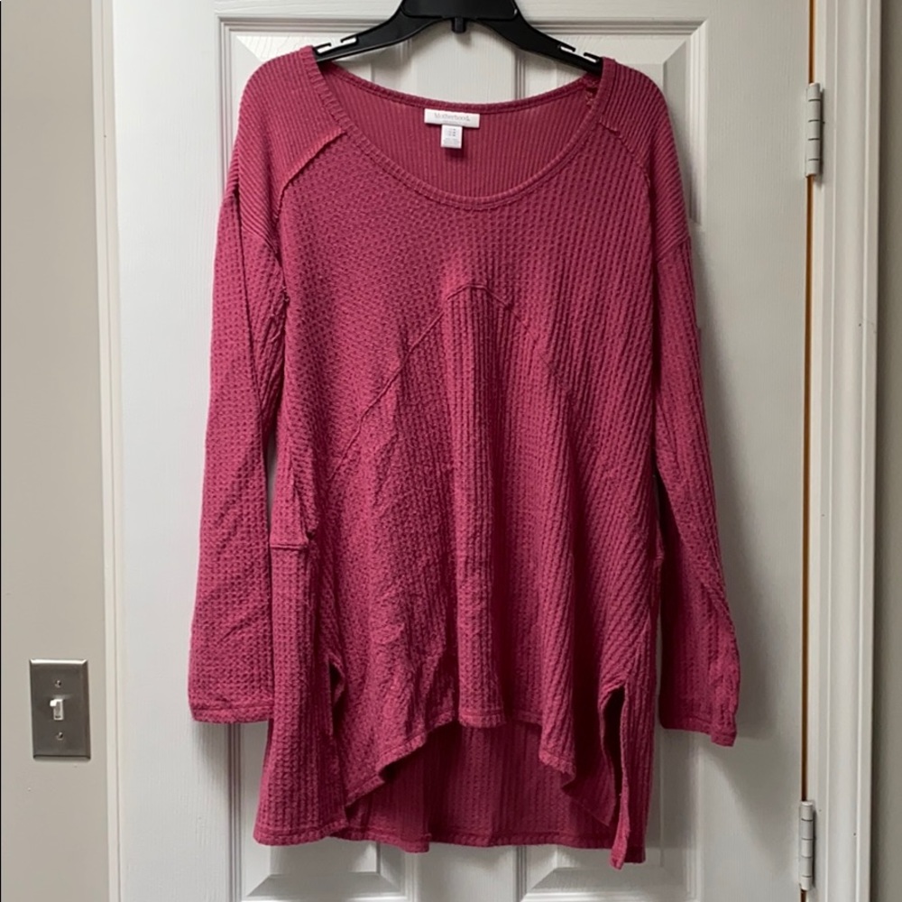 Motherhood Maternity Pink Tunic